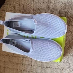 Womens Adidas Lite Racer slip ons
